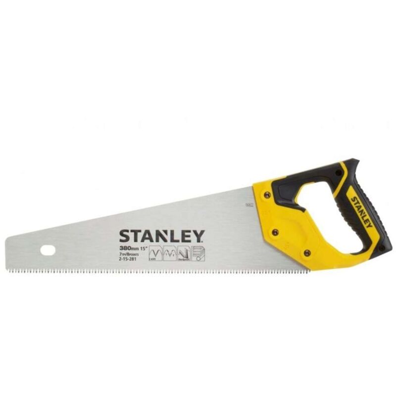 foto del prodotto stanley utensili sega manuale 7 tpi, 38 cm 2 15 281