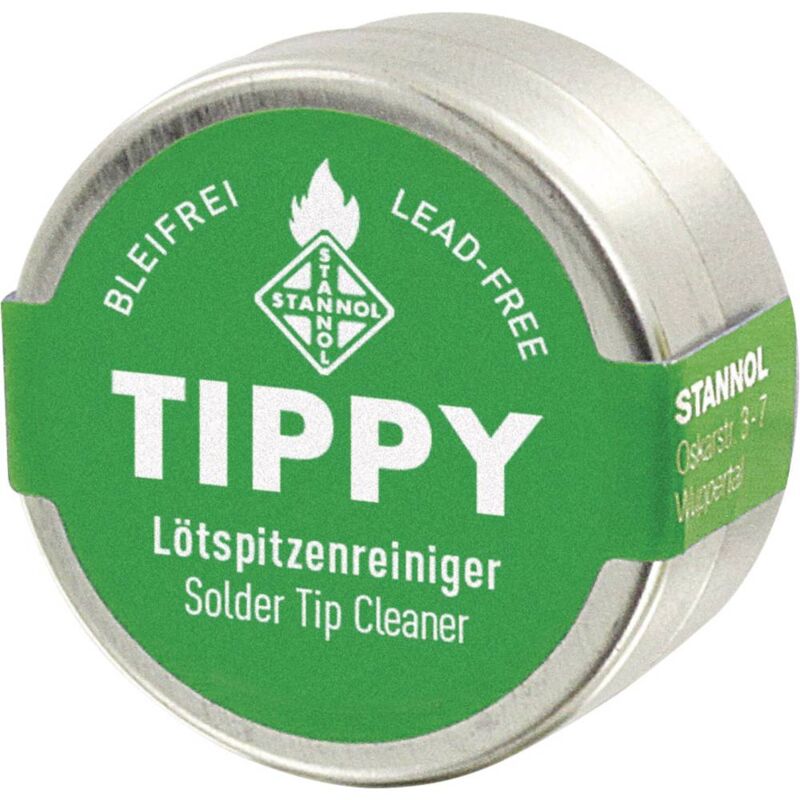 foto del prodotto stannol ecoloy tippy pulitore per punte di saldatura contenuto 12 g