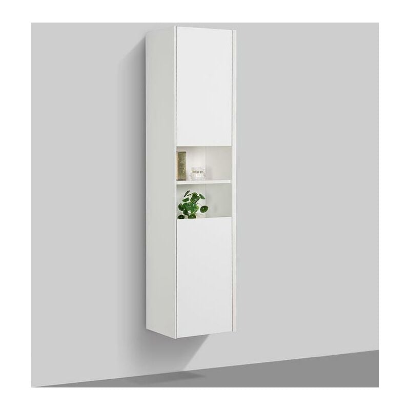 foto del prodotto stano. armadio colonna bagno palio altezza 170 cm bianco opaco