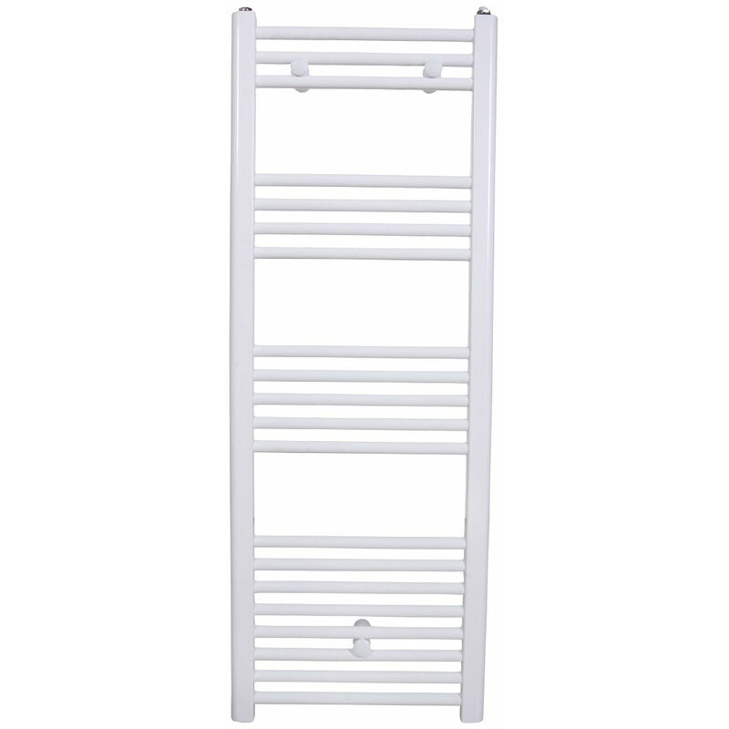 foto del prodotto stano. radiatore scalda salviette ad acqua calda coda 120 x 50 cm bianco