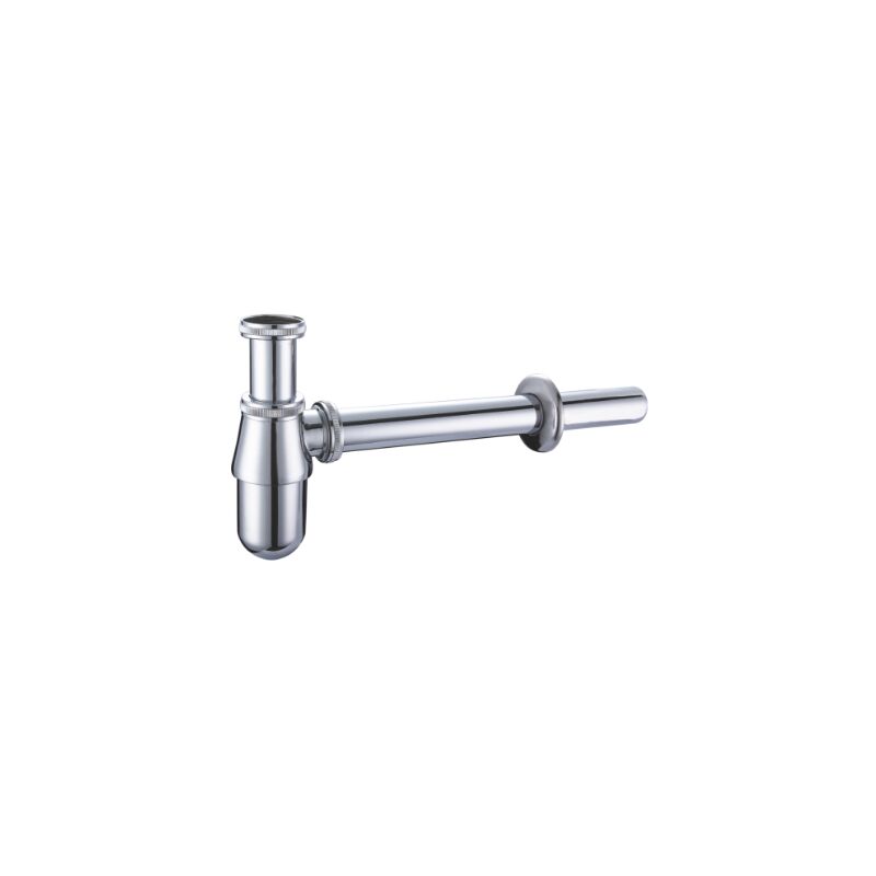 foto del prodotto stano. sifone per lavabo retr in ottone cromato