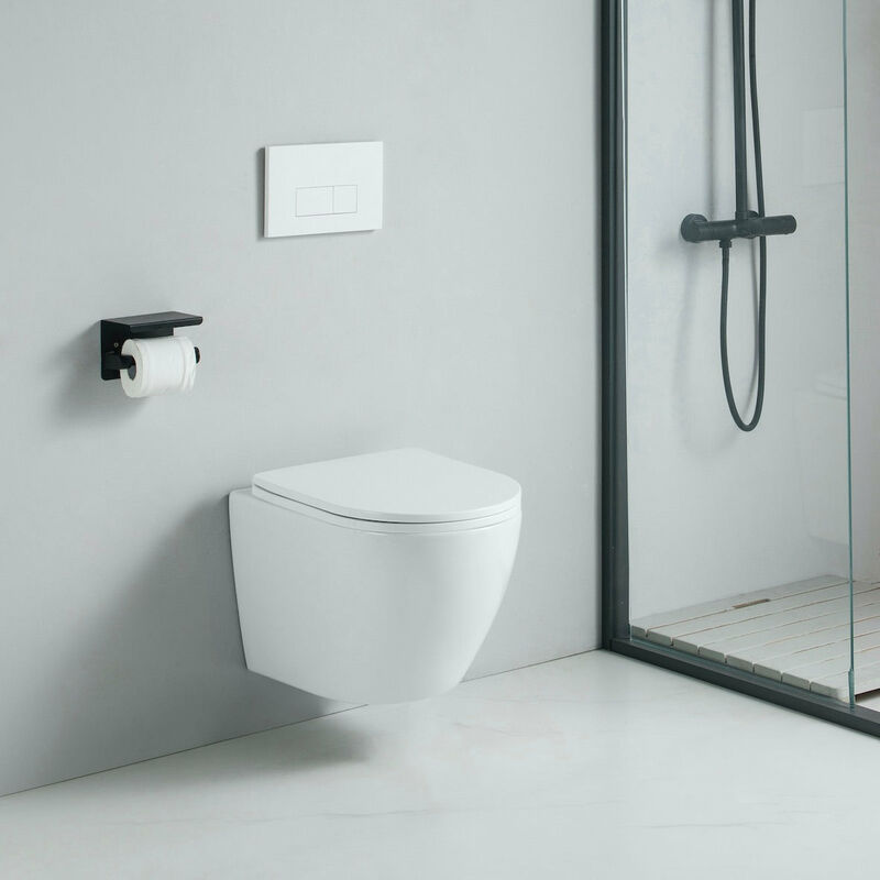 foto del prodotto stano. wc sospeso carceo senza bordo e con chiusura ammortizzata