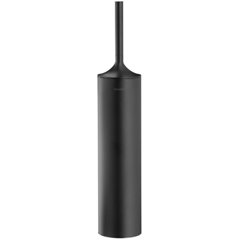 foto del prodotto starck t - scopino wc freestanding, nero opaco 0099454600 - duravit