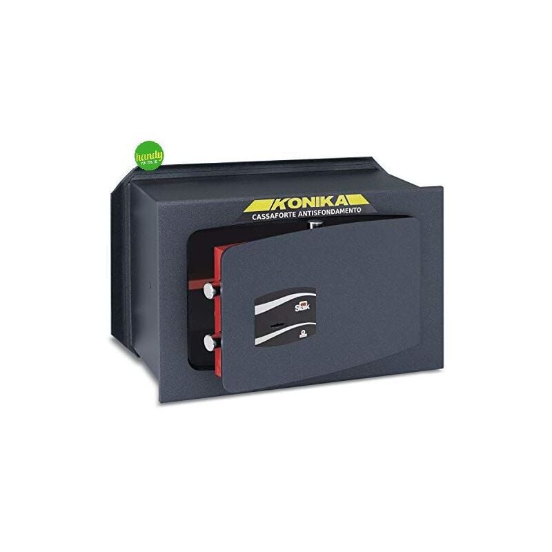 foto del prodotto stark cassaforte a muro con chiave serie 1205 spessore porta 10 mm
