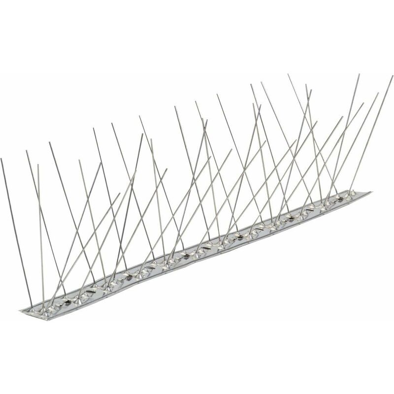 foto del prodotto stars 10 x dissuasore per volatili inox cm.100 80 punte