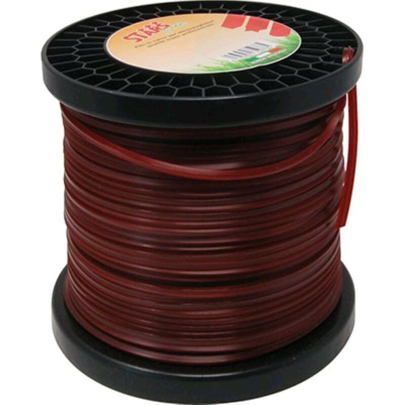 foto del prodotto stars filo per decespugliatore quadro corallo mm 4,4 mt 80 1 pz