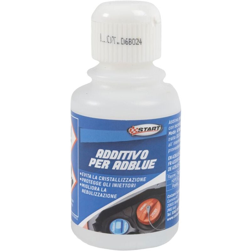 foto del prodotto start additivo per adblue confezione da 100 ml per motori diesel con tecnologia scr