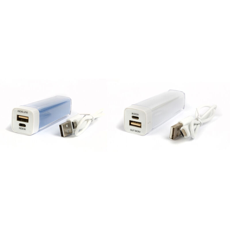 foto del prodotto start batteria esterna usb universale 1,2 1a capacit di ricarica 2000mah