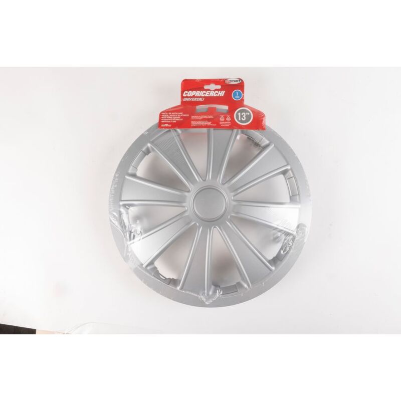 foto del prodotto start copricerchio auto grigio singolo imola 13 in abs