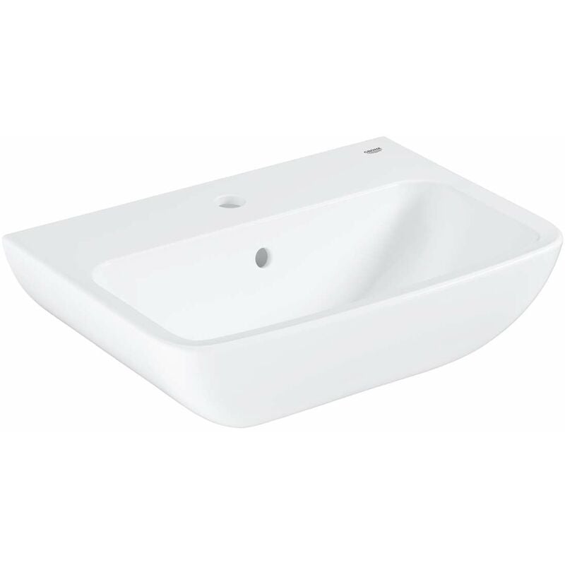 foto del prodotto start edge lavabo 55x40 cm, con troppopieno, foro per miscelatore, bianco alpino 39949000 grohe