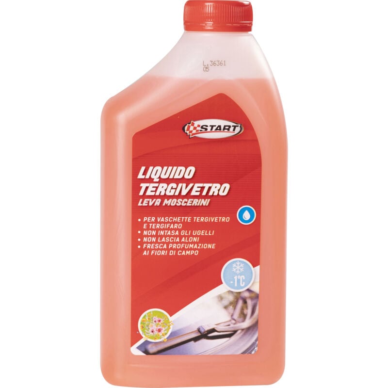 immagine 0 del prodotto start liquido tergivetro leva moscerini profumato ai fiori di campo 1 c 1l