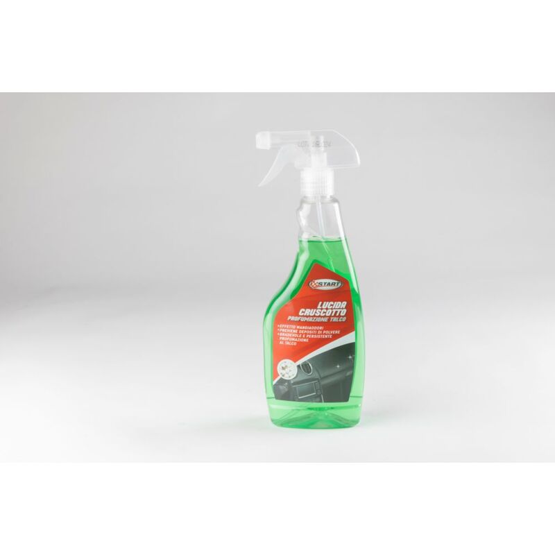 foto del prodotto start lucida cruscotto 500 ml profumazione talco gradevole e persistente effetto mangiaodori