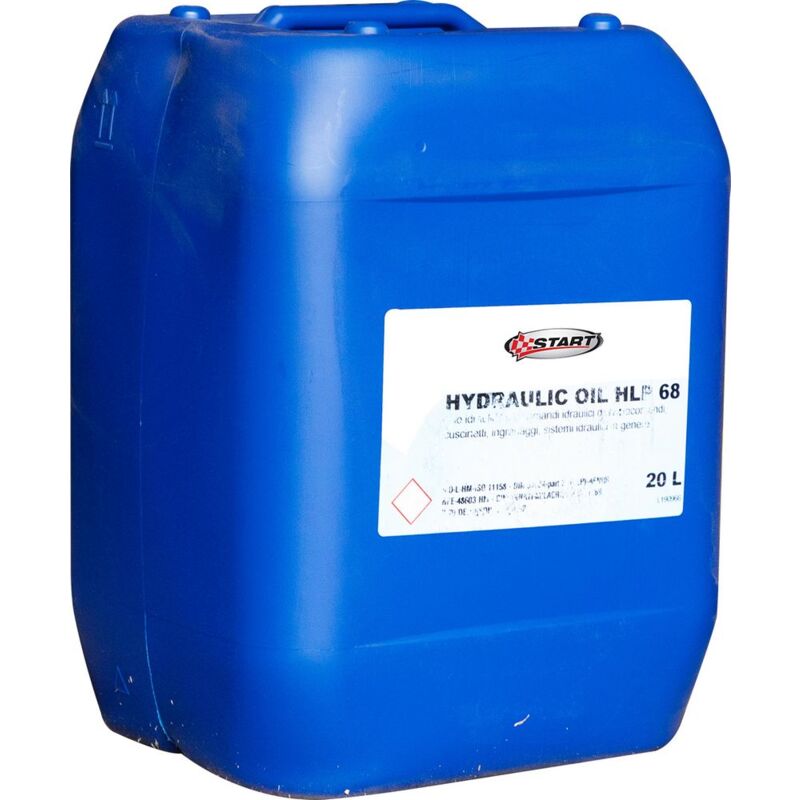 foto del prodotto start olio idraulico minerale iso 68 20 lt