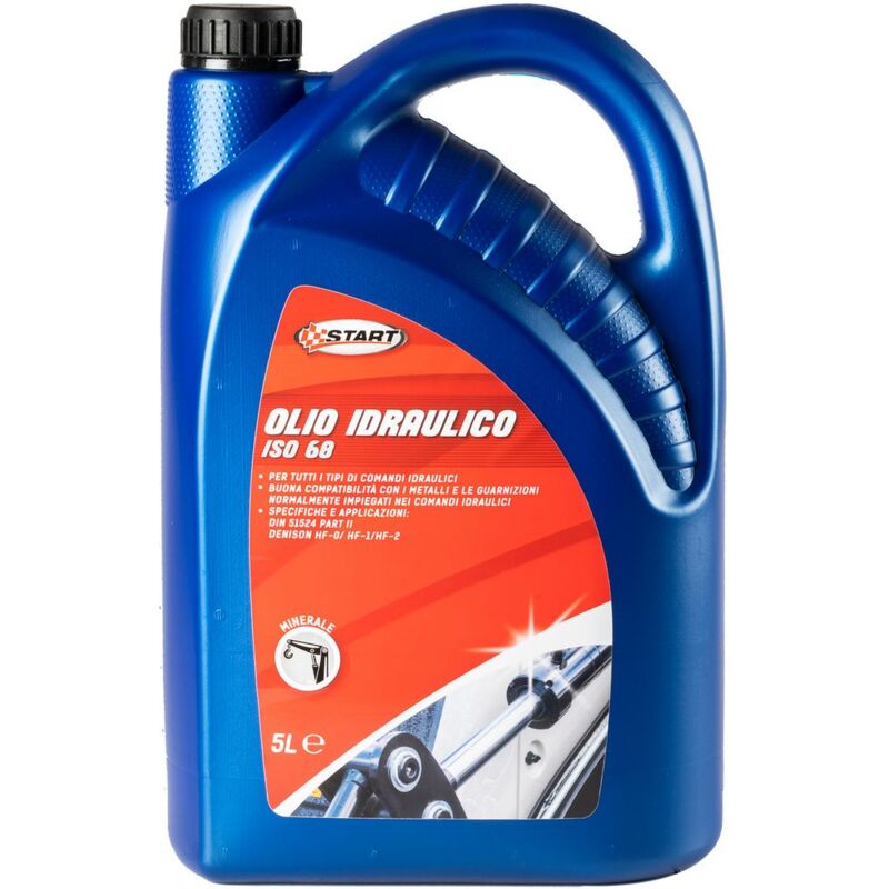 foto del prodotto start olio idraulico minerale iso 68 5 lt