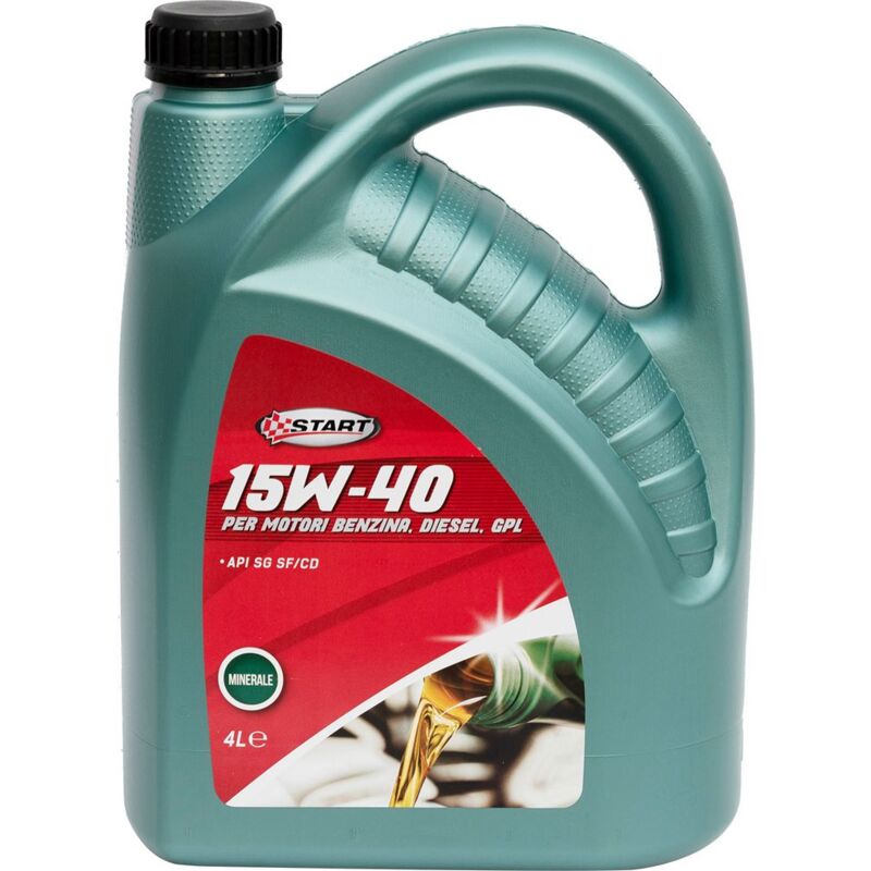 foto del prodotto start olio onedrive lubrificante minerale 4l 15w40 per motori diesel e gpl