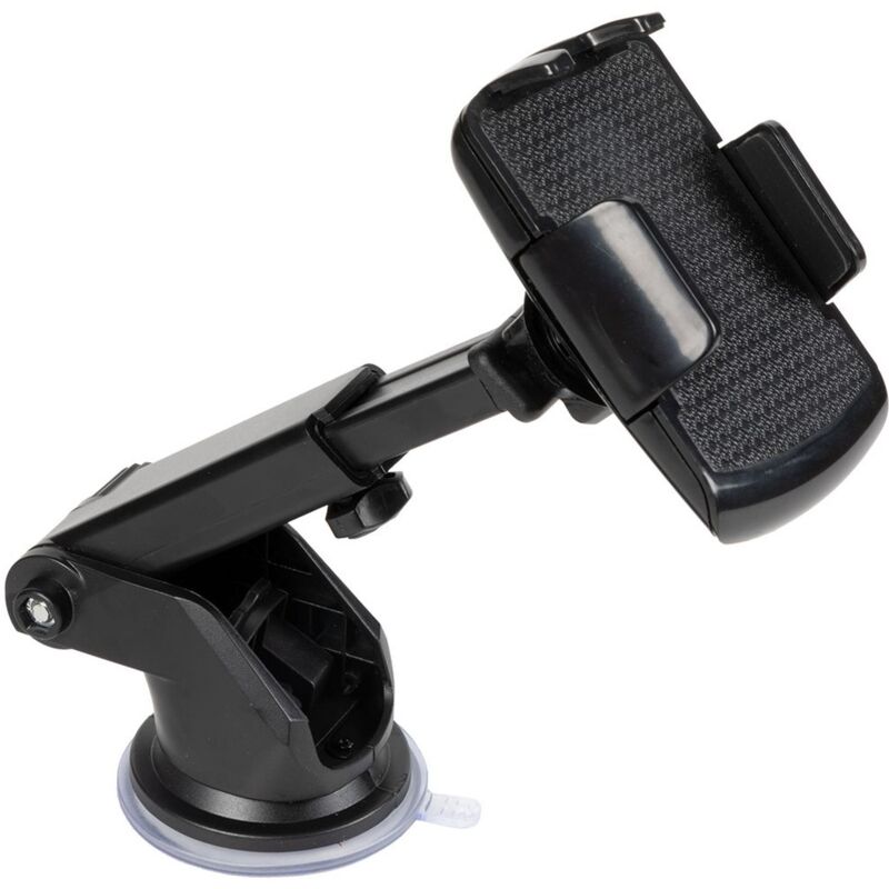 foto del prodotto start porta telefono a gru con ventosa per vetro e cruscotto regolabile, allungabile con rotazione 360 17 cm x 23 cm
