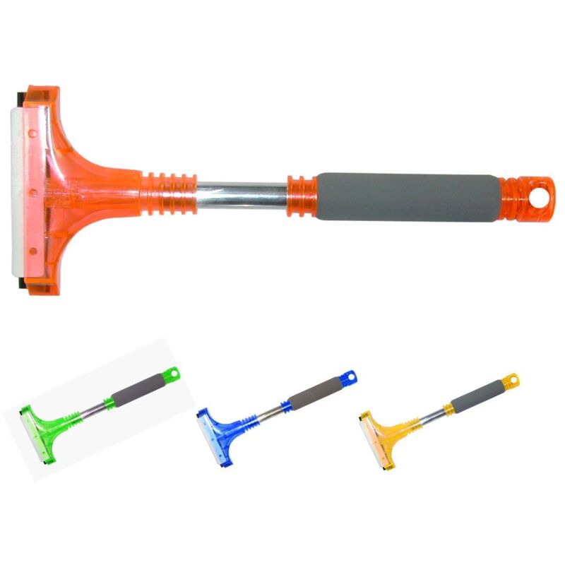 foto del prodotto start raschiaghiaccio deluxe parabrezza auto larghezza lama 10 cm manico alluminio spugna