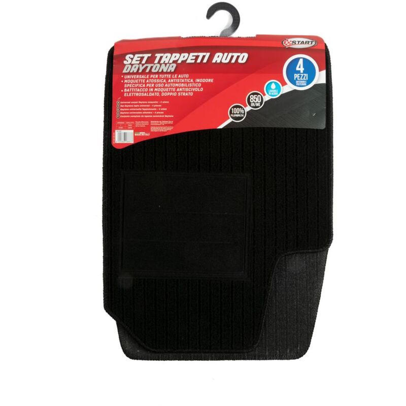 foto del prodotto start set completo tappeti auto daytona in moquette 850 gr mq universale