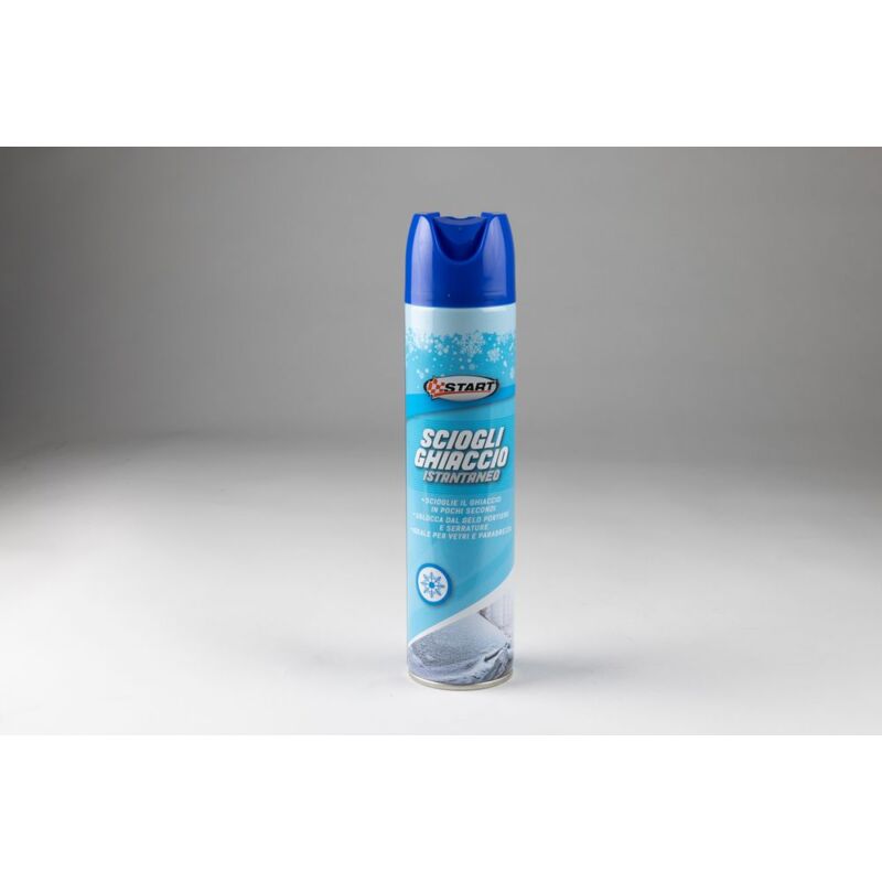 foto del prodotto start spray detergente sciogli ghiaccio parabrezza auto istantaneo 400 ml sbrinante