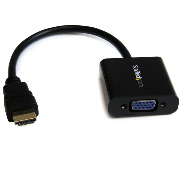 foto del prodotto startech.com adattatore hdmi a vga convertitore hdmi a vga per portatili desktop laptop ultrabook 1920 x 1080