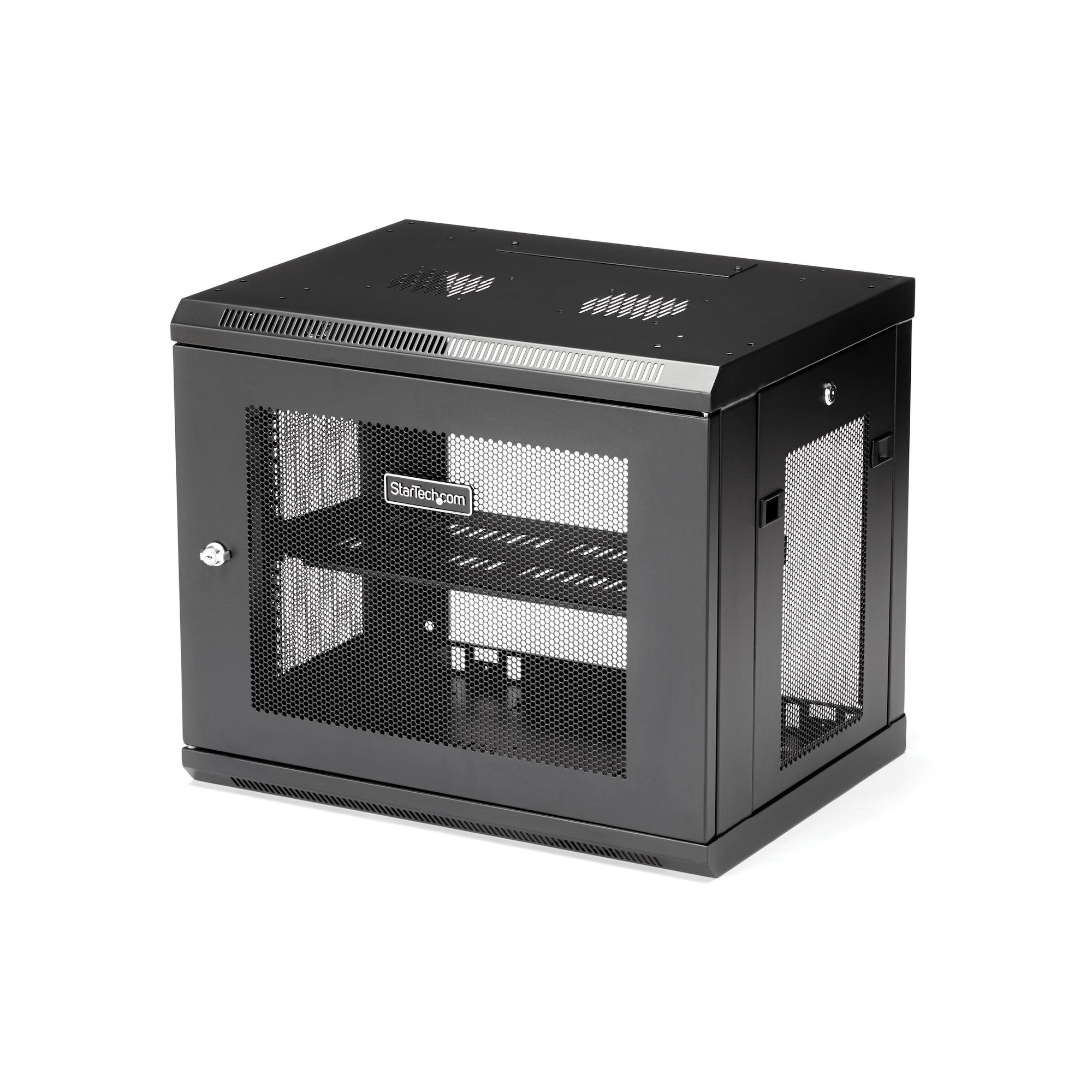 foto del prodotto startech.com armadio per server rack montabile a parete 9u - fino a 15 38,1cm di profondità - rk9walm