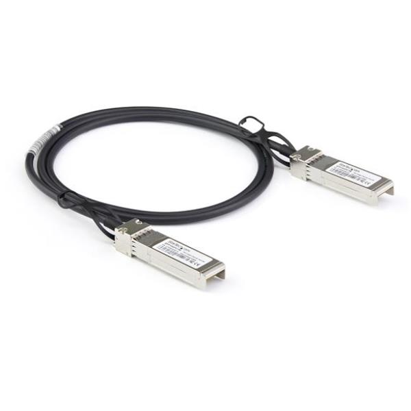 foto del prodotto startech.com cavo twinax con collegamento diretto sfp compatibile con dell emcdac sfp 10g 2m 2 m