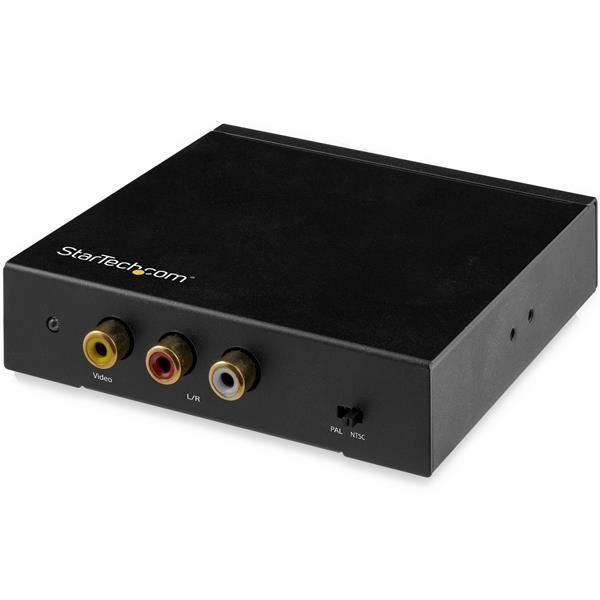 foto del prodotto startech.com convertitore hdmi a rca con audio