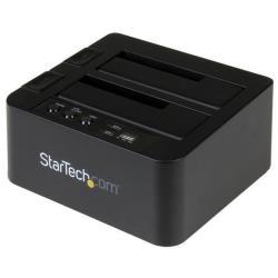 foto del prodotto startech.com dock duplicatore autonomo usb 3.1 10gbps per sata ssd hdd da 2,5 3,5 duplicatore fast speed 28gb min