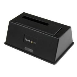 foto del prodotto startech.com docking station per hard disk a singolo slot - dock usb 3.0 5 gbps per hard drive hdd ssd - dock station per disco rigido esterno sata i ii iii da 2,5 3,5 con carica dall'alto - sdocku33bv