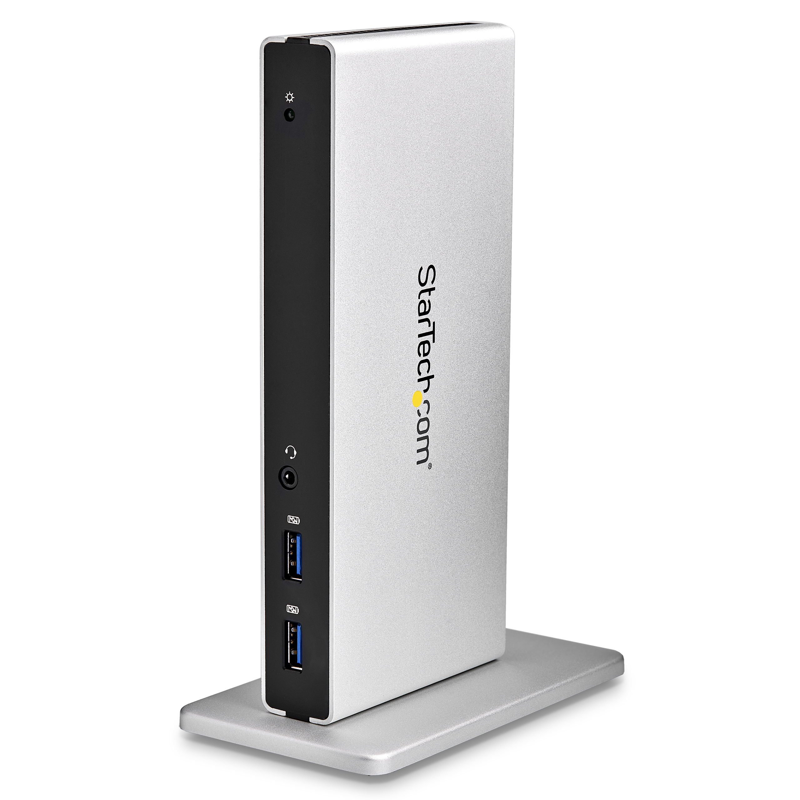 foto del prodotto startech.com docking station universale per laptop usb 3.0 per dual monitor dvi gigabit ethernet con adattatori hdmi vga adattatore usb a dvi hdmi o vga dock dvi verticale per mac e windows