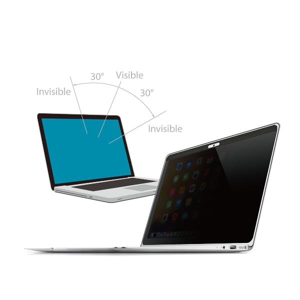 foto del prodotto startech.com filtro per la privacy per laptop da 13 rapporto d aspetto 16 10 magnetico per macbooks