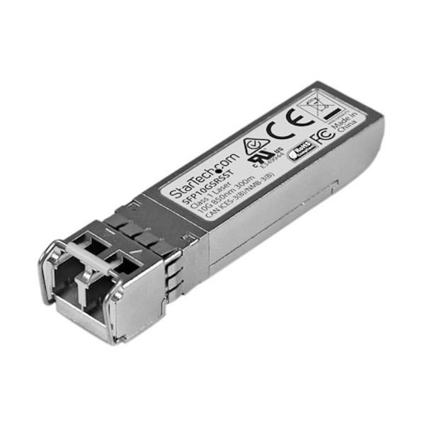 foto del prodotto startech.com modulo ricetrasmettitore sfp 10 gigabit fibre - compatibile cisco sfp-10g-sr-s - mm lc con ddm - 300 m - sfp10gsrsst