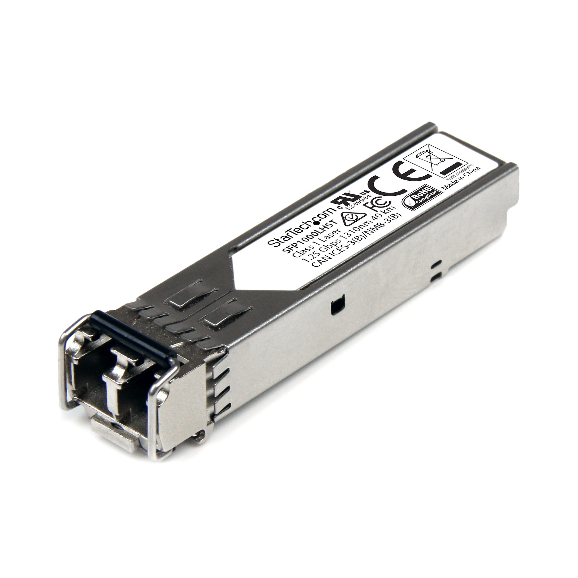 foto del prodotto startech.com modulo ricetrasmettitore sfp in fibra gigabit conforme msa 1000base lh