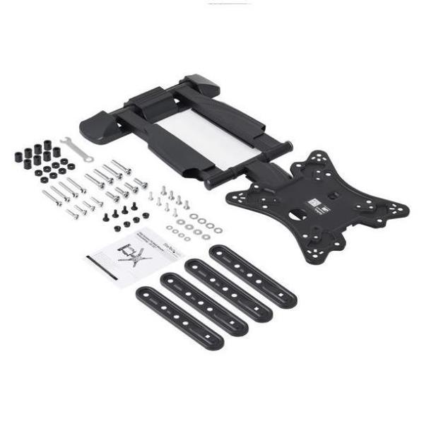 foto del prodotto startech.com montaggio a parete per tv full motion display vesa da 32 55 pollici 77lb 35kg montaggio a parete per tv a schermo piatto universale a basso profilo supporto per braccio articolato regolabile ad inclinazione e rotazione per impieghi in