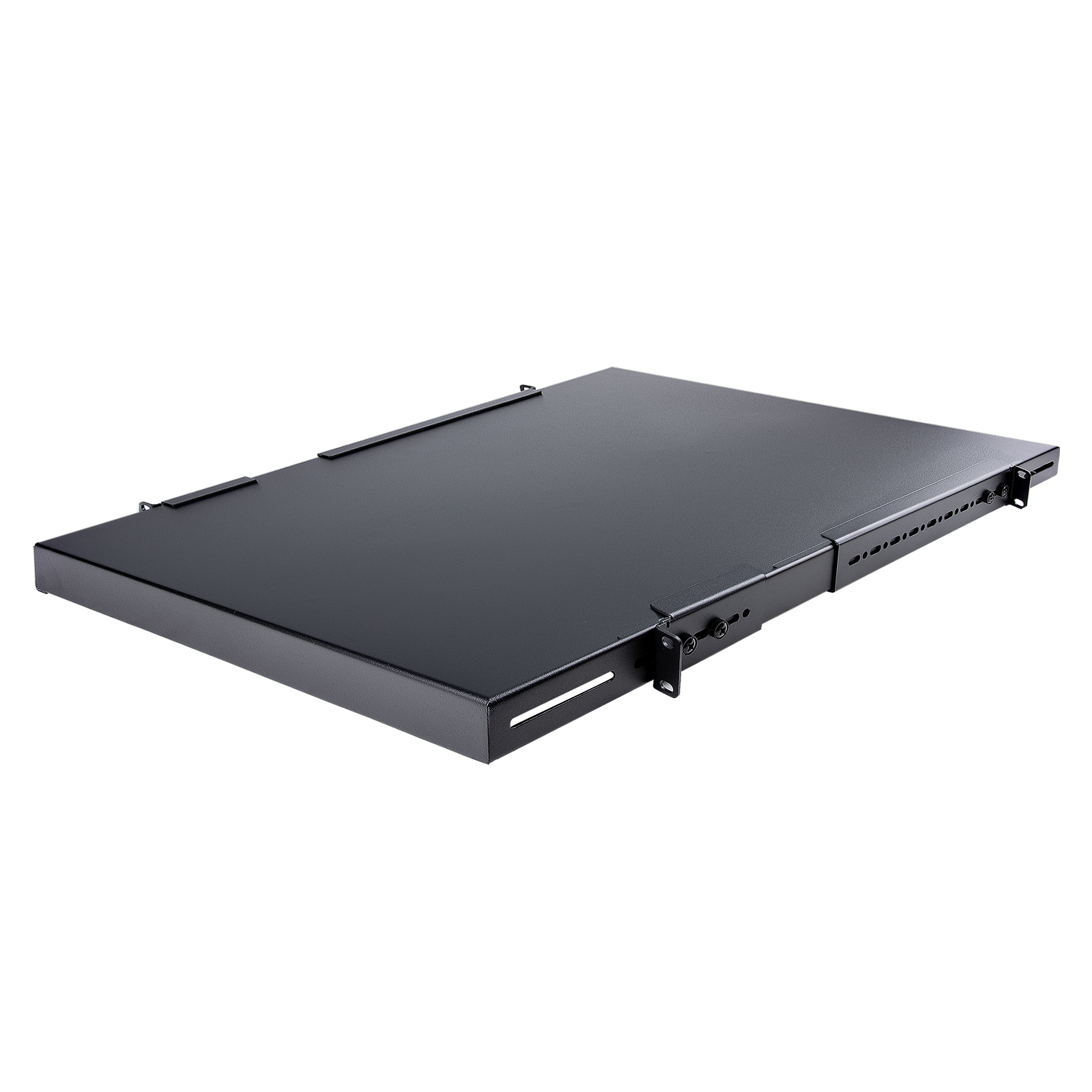 foto del prodotto startech.com ripiano 1u regolabile per montaggio su rack 19 robusto ripiano per armadio server rack 19 pollici mensola universale con profondit di montaggio regolabile da 49,5 a 97,4cm capacit 150 kg