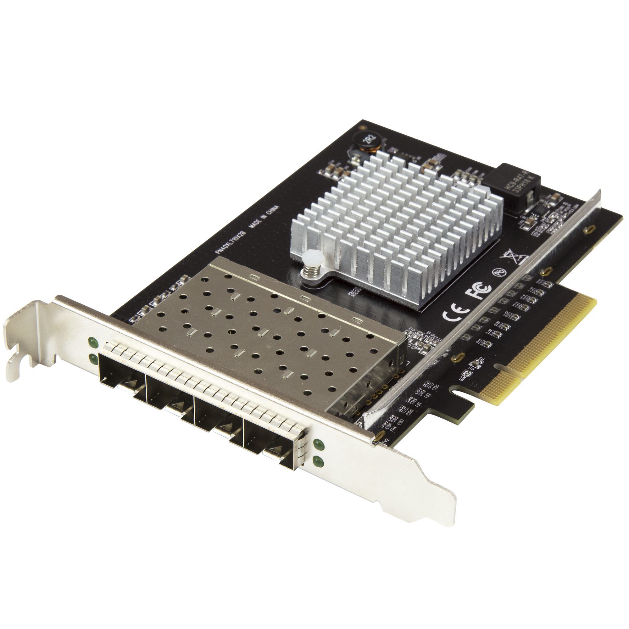 foto del prodotto startech.com scheda di rete per server sfp a quattro porte - pci express - chip intel xl710 - pex10gsfp4i