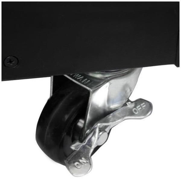 foto del prodotto startech.com server rack a 4 montanti 9u open frame, armadio rack di rete 19con ruote, piccolo rack server per spazi ristretti in casa ufficio, quadro rack per apparecchiature av dati it, conforme taa