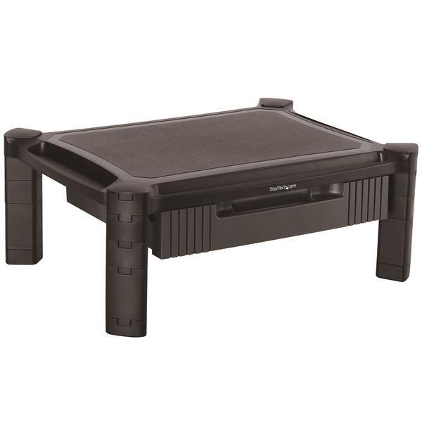 foto del prodotto startech.com supporto per monitor con tiretto altezza regolabile