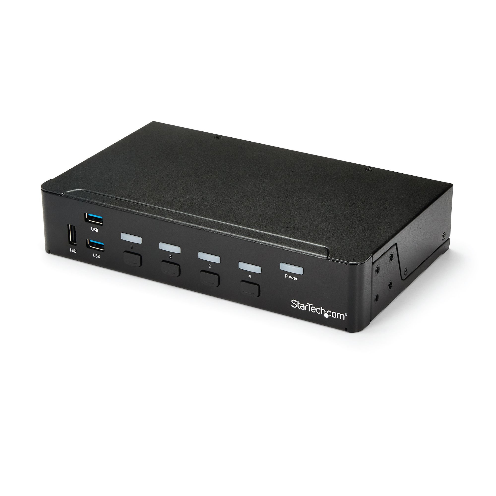 foto del prodotto startech.com switch commutatore kvm a 4 porte hdmi con hub usb 3.0 1080p
