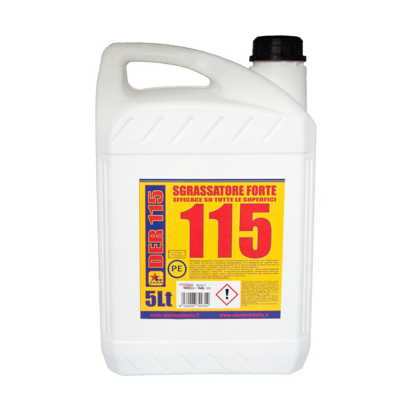 foto del prodotto startech der 115 sgrassatore multiuso universale biodegradabile non corrosivo tanica 5 lt