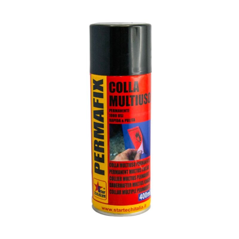 foto del prodotto startech permafix spray colla multiuso permanente adesivo universale fissaggio extra 6 pezzi confezione 12 pezzi