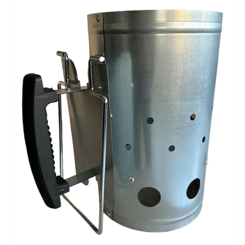 foto del prodotto starter accendifuoco per barbecue accendi carbone 17x27,5h cm doppia maniglia
