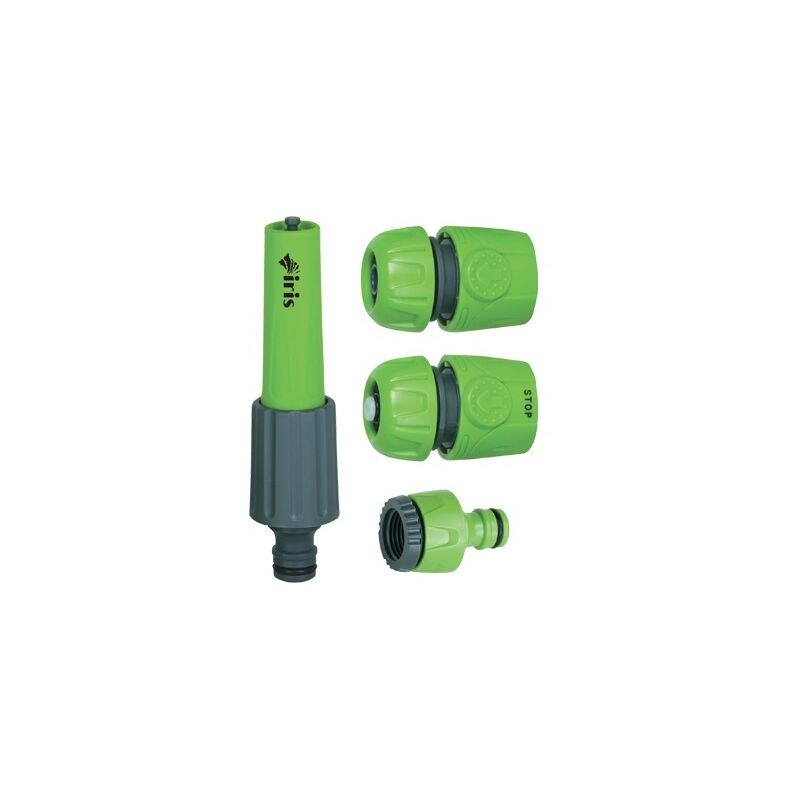 foto del prodotto starter kit iris lancia fly accessori per tubo tubi giardino