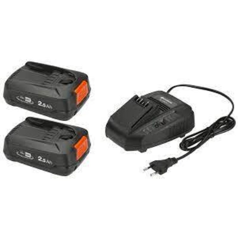 foto del prodotto starter kit p4a 2 x pba 18v 45 2,5 ah al 1830 cv - gardena
