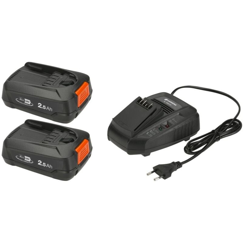 foto del prodotto starter kit p4a 2x pba 18v 45 al 45 al 1830 gardena