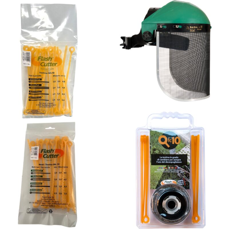 foto del prodotto starter kit qfc10 flashcutter per decespugliatore