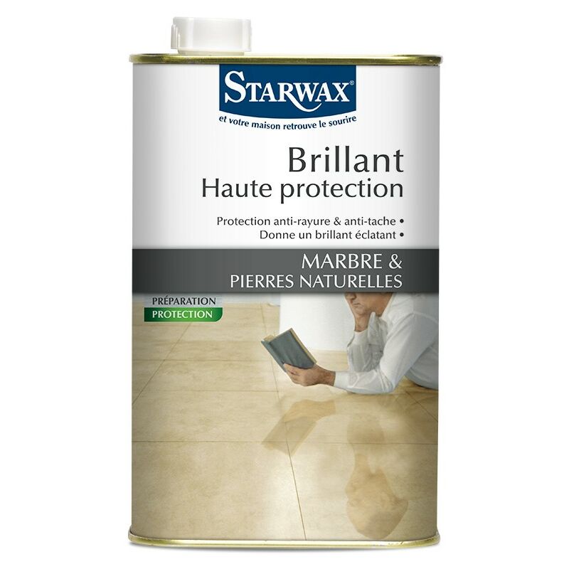 foto del prodotto starwak lucido ad alta protezione per marmo e pietra 1l 330