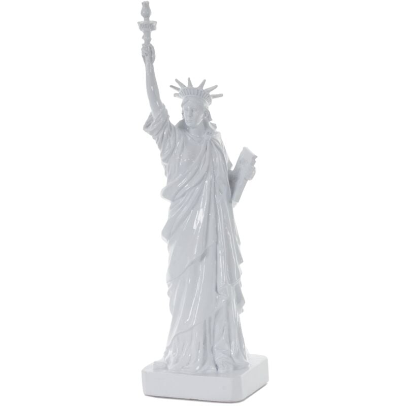 foto del prodotto statua decorativa della statua della libert 40 cm in poliresina new york per interni o esterni m10005508