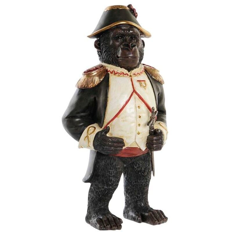 foto del prodotto statua decorativa dkd home decor 16,5 x 12 x 32 cm gorilla
