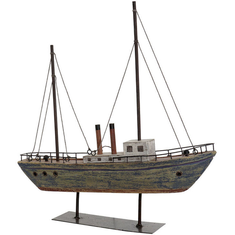 foto del prodotto statua decorativa dkd home decor 37,5 x 8,5 x 41 cm finitura invecchiata multicolore barco